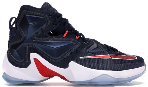 NIKE LEBRON XIII 13 FRIDAY THE 13TH BLOOD SPLATTER WHITE  display picture 3