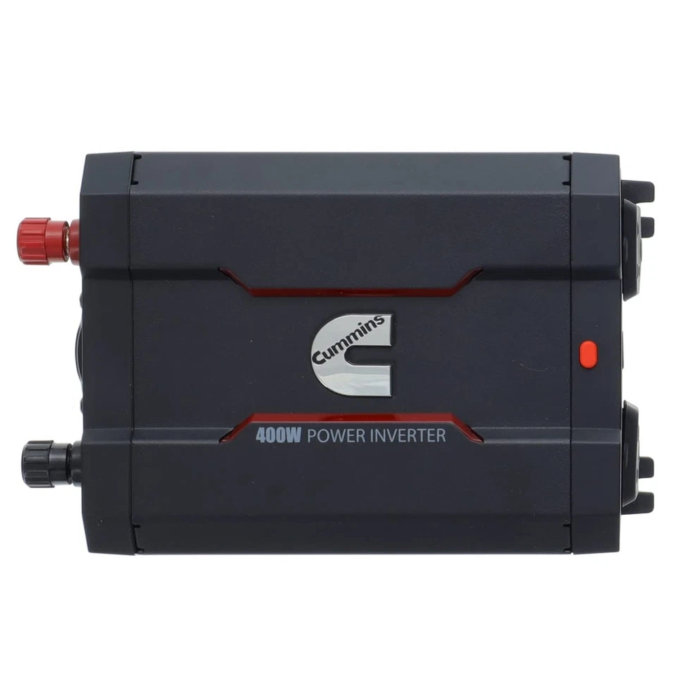 Cummins CMN400 400 Watt Car Inverter DC 12 Volts to 110 Volts AC Converter (F... - Image 3 of 4
