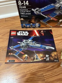 LEGO Star Wars Resistance X-Wing Fighter 75149 Force Awakens w/ Box 740pc