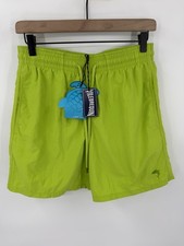 NEW Vilebrequin Men's Moorea Swim Trunks Medium Board Shorts Luxury Green