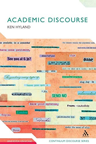 Academic Discourse: English In A Global Context: 7 (Continuum... - Hyland, Ken