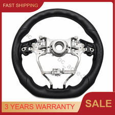 For 2019-2023 Toyota Camry Corolla Rav4 Leather Steering Wheel No Heated Us