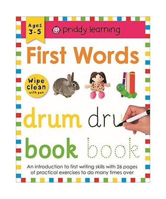 Wipe Clean Workbook: First Words: First Words: First Words, Priddy, Roger