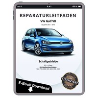 Vw Golf 7 5G/AU 2012-2016 6 Gang Schaltgetriebe 02S Werkstatthandbuch Pdf Datei