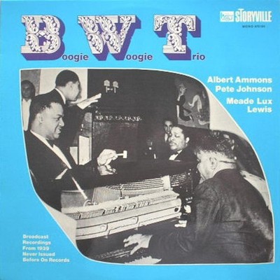 Albert Ammons, Pete Johnson, Meade ''Lux'' Lewis - Boogie Woogie Trio (LP, Mono, R