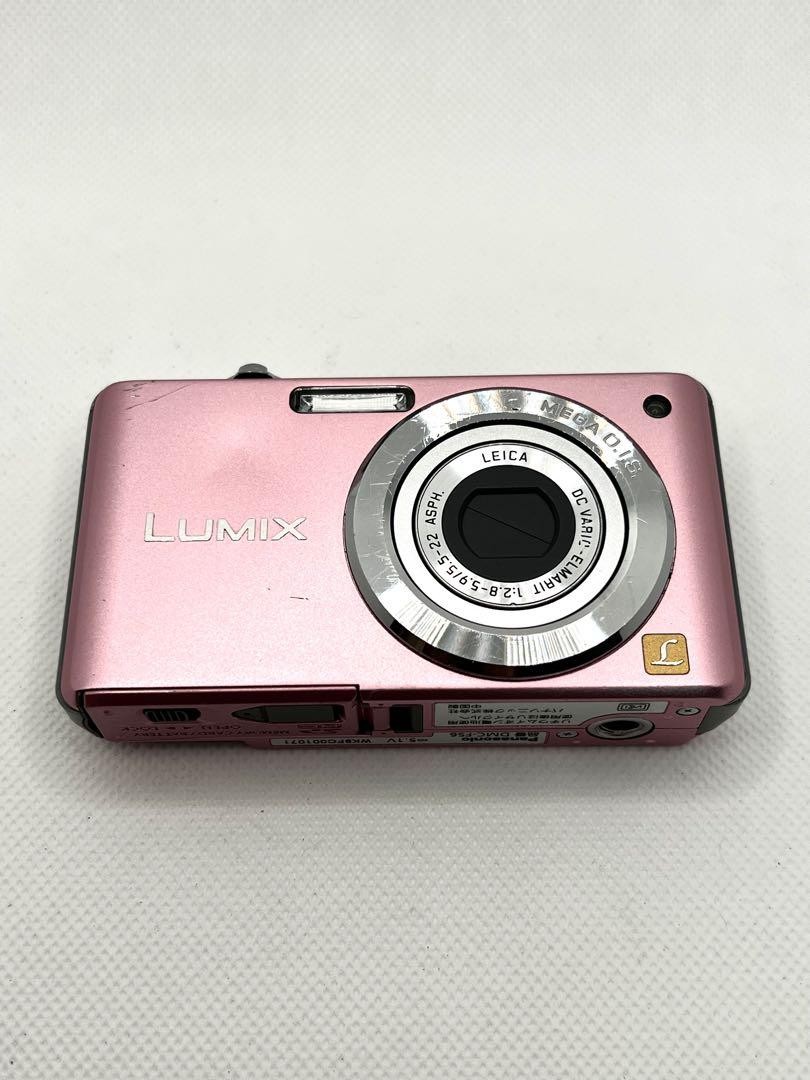 Panasonic DMC-FS6 ピンク Panasonic LUMIX DMC FS6 Pink Compact Digital Camera Point
