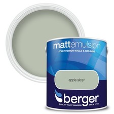 Berger Matt Emulsion 2.5L Apple Slice 7.60 per litre