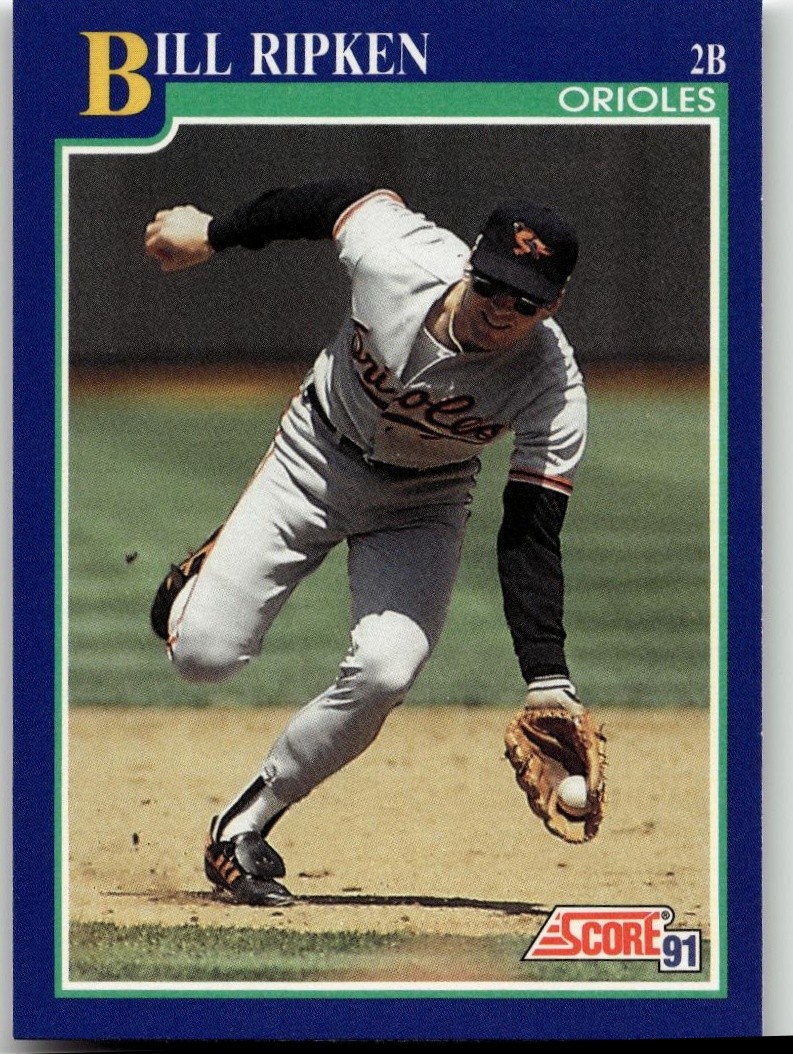 Bill Ripken 1991 Score Baseball Baltimore Orioles