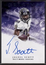2018 Jaleel Scott Panini Origins   Auto  RC     #RA-JST (D520)