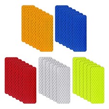 30 Safety Reflective Stickers, Warning Stickers - Stick-on Car Reflector Tape
