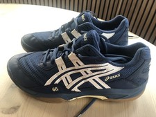 ASICS Gel-Hunter Damen Badmintonschuh Hallenschuh Gr 41,5 EU Blau