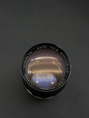 Minolta Auto Tele Rokkor-PF 135mm 1:2.8 Lens