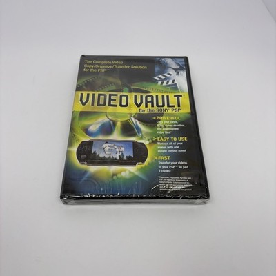 Video Vault for Sony PSP Movie Video Converter PC Software New Sealed