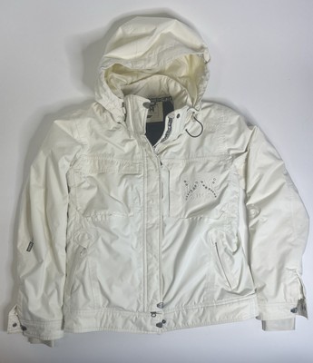Helly Hansen Women s Ski Jacket Cream Helly Tech Sequins Size M