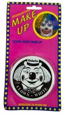 NOS Vintage Kimberlon Clown Make-Up White Face Makeup Masquerade Halloween 2 oz