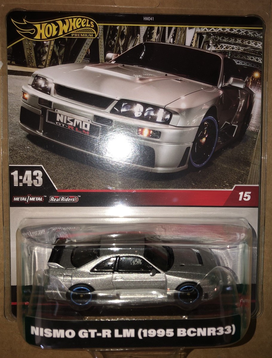 ホットウィール NISMO GT-R LM R33 1:43 HOT WHEELS PREMIUM 1:43 Nismo GT-R LM (1995 BCNR33) METAL