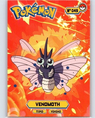 Venomoth #049 Kanto Attack Peru Edition Card 