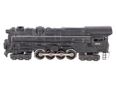 Lionel 671RR Vintage O Steam Loco- 52 Version w/o Magnetraction