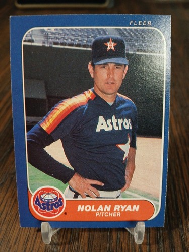 Nolan Ryan #310 1986 Fleer card