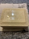 Vintage Japanese Bakelite Jewelry Storage Box .very Detail Design.
