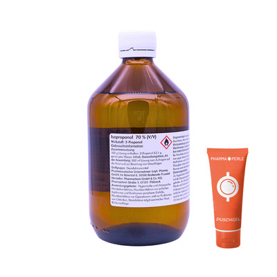 Isopropanol 70% 500ml Desinfektionsmittel Haut- & Händedesinfektion PZN 04581040
