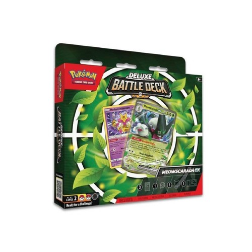 Pokémon TCG: Meowscarada Ex Deluxe Battle Deck