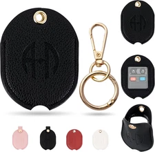Leather Car Key Fob Cover Sleeve Holder for Broken Keys – Smart Remote Protector