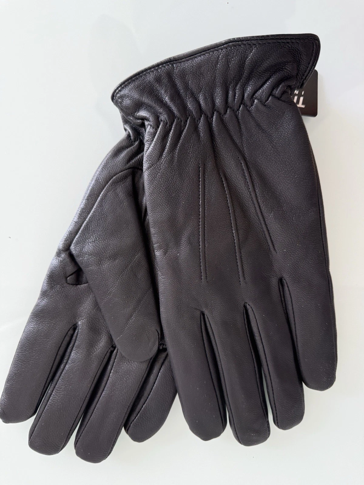 Thinsulate 3M Men’s XL Black Genuine Leather Winter Gloves Warm Insulated