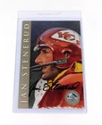 Jan Stenerud Signed 1998 Pro Football Hall of Fame 4x6 Silver Card Chiefs Auto