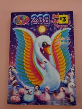 NWT Lisa Frank Swan 288 Page Coloring  Activity Book Includes Stickers 2014