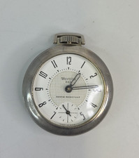 Westclox Dax Pocket Watch Shock Resistant Vintage