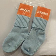 Gymboree Socks vintage VTG 2006 12-24 mos baby blue socks FALL NWT 2 pairs