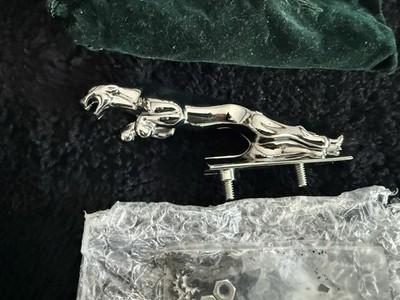 Metal Jaguar Xj6 Series 3 Chrome Leaper Hood Ornament OEM 5 Inch