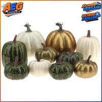 KüRbis Deko 10 StüCk KüNstliche Herbst KüRbisse FüR Halloween Dekoration