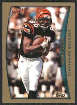 1998 Topps #254 David Dunn Cincinnati Bengals 50645