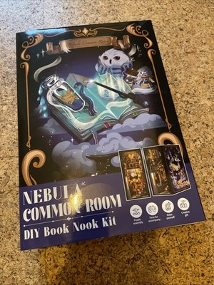 DIY Book Nook Kit Nebula Common Room
