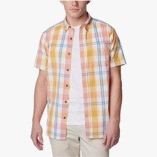 Mens Columbia Rapid Rivers II Short Sleeve Shirt Size Small