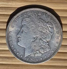 1921 Morgan Silver Dollar, Last Year Of Issue -  90%  Silver