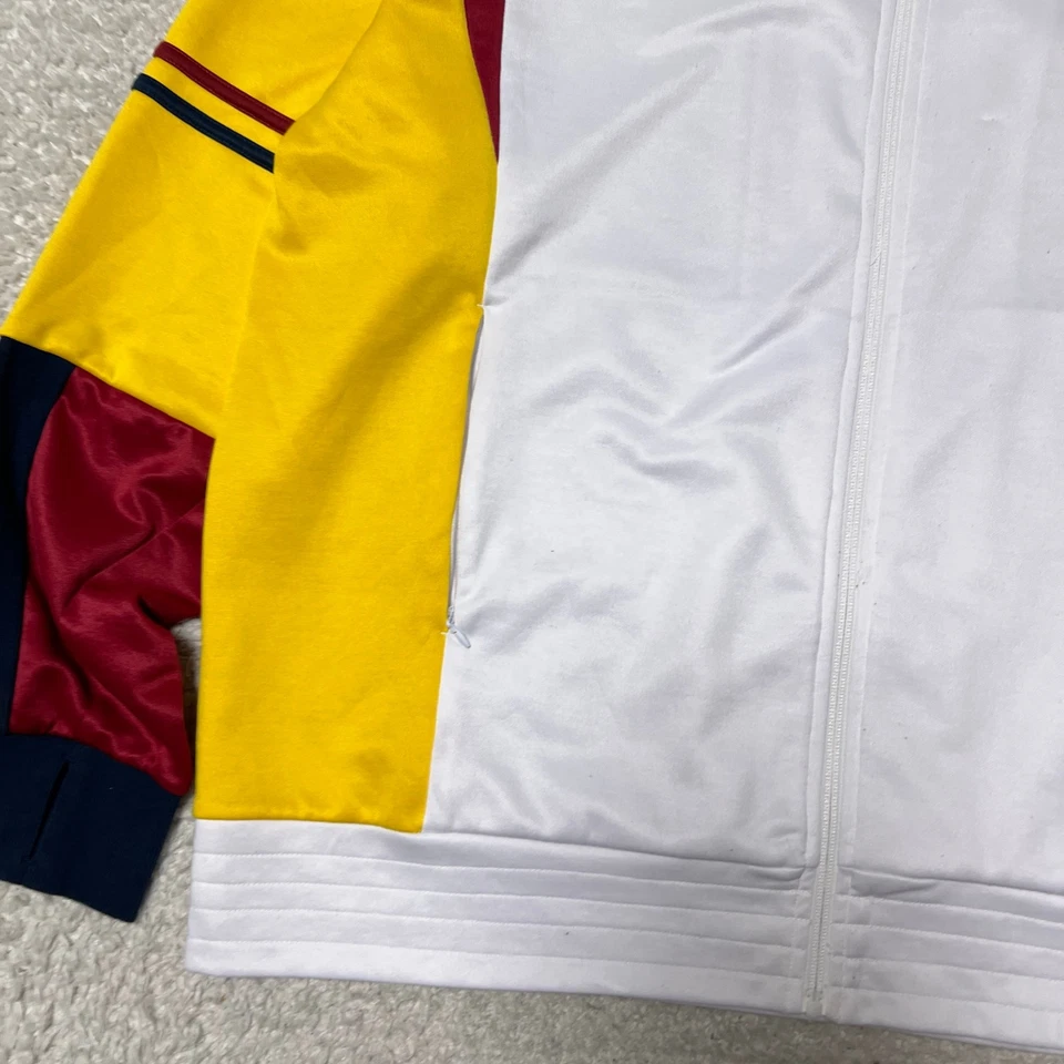 Sergio Tacchini Track Jacket Mens 2XL XXL White Full Zip Performance Casual - Image 3 of 4