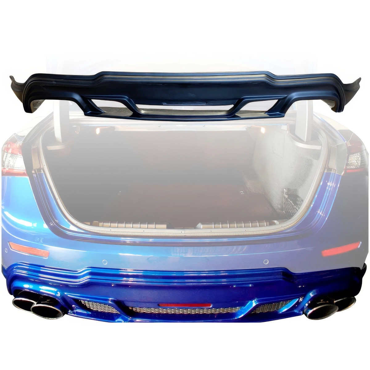 VSaero FRP WAL Rear Lip Valance for Ghibli Maserati 13-17 vsaero_101577
