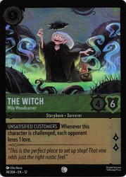 The Witch - Wily Woodcarver 74/204 Wilds Unknown Cold Foil
