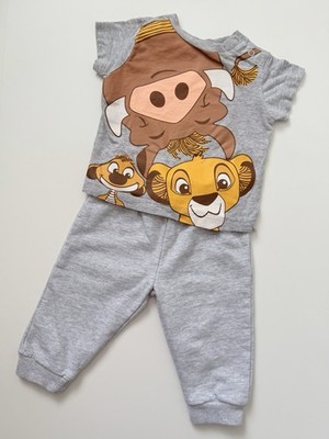 König der Löwen Outfit Gr. 68 Disney Baby C&A Shirt Ergee Hose Simba Timon Pumba