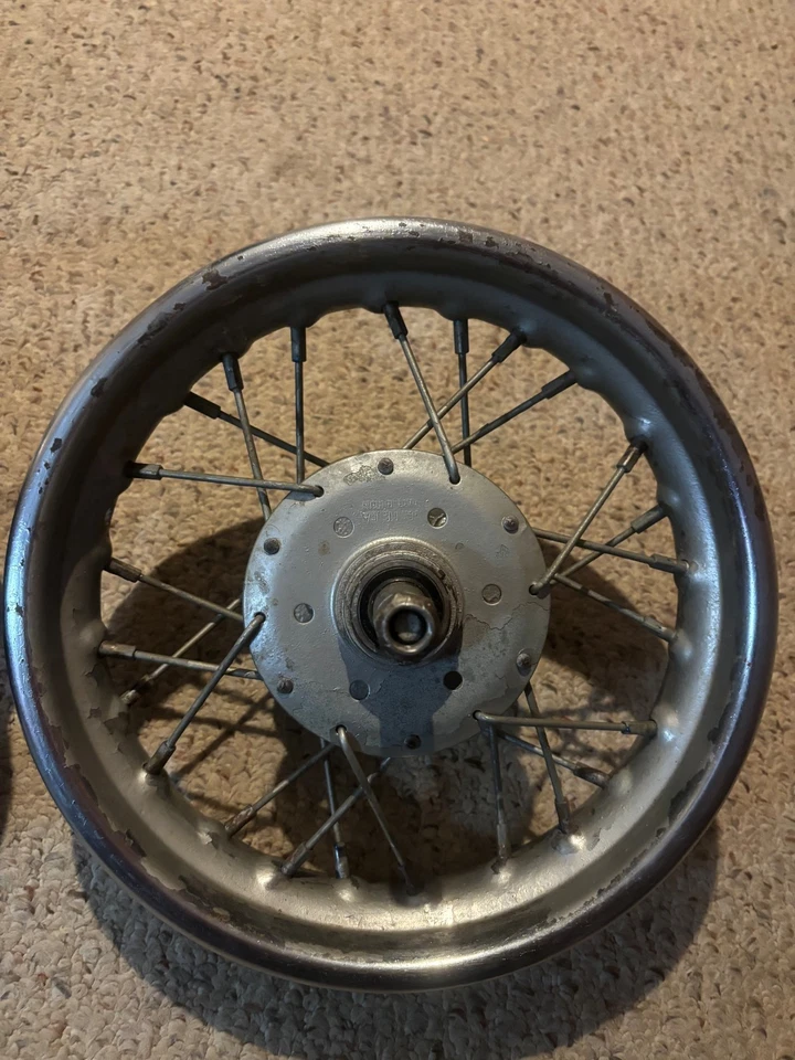 "Minibike Rupp 10"" llanta delantera y trasera con ejes de buje y espaciadores" Foto 4 de 4