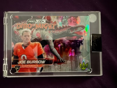 2025 Wild Card Dino-Might Pro-Look Joe Burrow SSP #2/10 Bengals Rare Encased