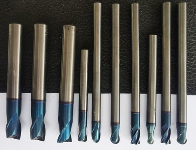 10 VHM Schaftfräser Fräser Schruppfräser Fräsmaschine Fresa carbide end mill 3