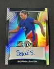 SOPHIA SMITH 2025 LEAF METAL WOMEN OF SPORT SILVER PRIZM 5/10 AUTO NWSL 🔥🔥