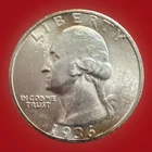 1936-S Washington Quarter * Gem BU++ * Key Date! * 902
