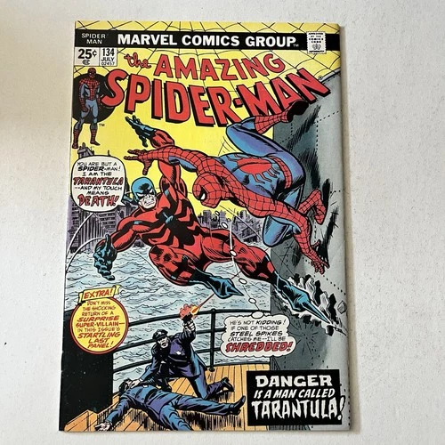 Amazing Sider-Man #134 1st  Tarantula  2nd Punisher VF 🔥🔥