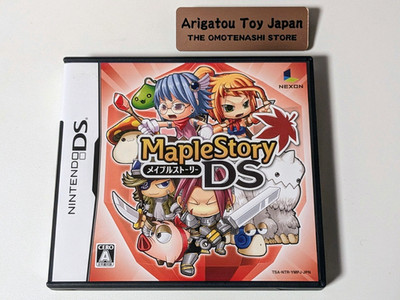 NDS MapleStory Nintendo DS Nexon mit Hülle getestet Japan Import