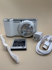 Samsung Galaxy 2 EK-GC200 16.3MP Digital Camera w/21x Zoom Silver - White
